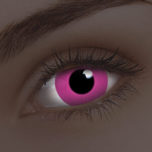 ColourVUE Glow Pink UV Contact Lenses | 1-Year Use
