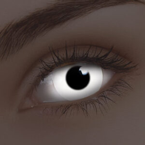 ColourVUE Glow White UV Contact Lenses | 90-day Use