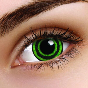 ColourVUE Green Goblin Large 17mm Contact Lenses | 1-Year Use