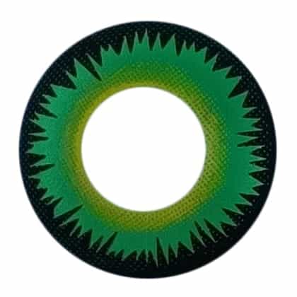 ColourVUE Green Werewolf Contact Lenses | 90-day Use