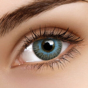 ColourVUE Grey-Blue Fusion Contact Lenses | 90-day Use