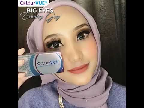 ColourVUE Evening Grey Big Eyes 15mm Contact Lenses | 90-day Use