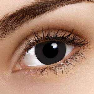 Prosthetic Black with Clear Pupil