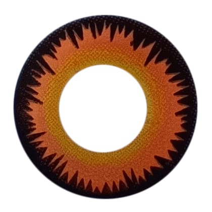 ColourVUE Orange Werewolf Pennywise Contact Lenses | 90-day Use