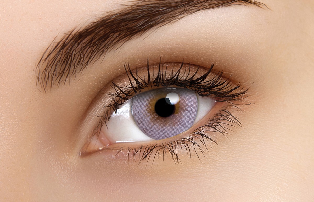 ColourVUE Pop Grey Contact Lenses | 1-Month Use