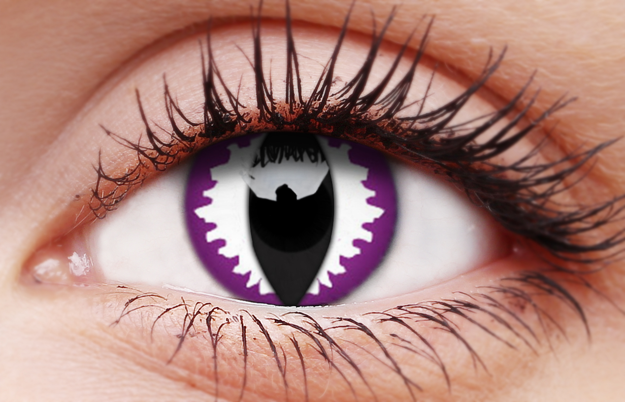Purple Dragon Coloured Contact Lenses