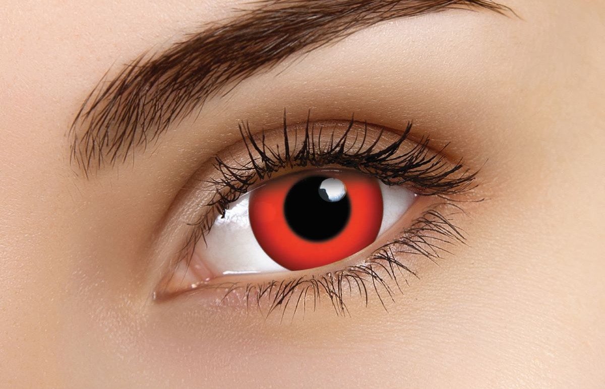 ColourVUE Red Devil Contact Lenses | 90-day Use