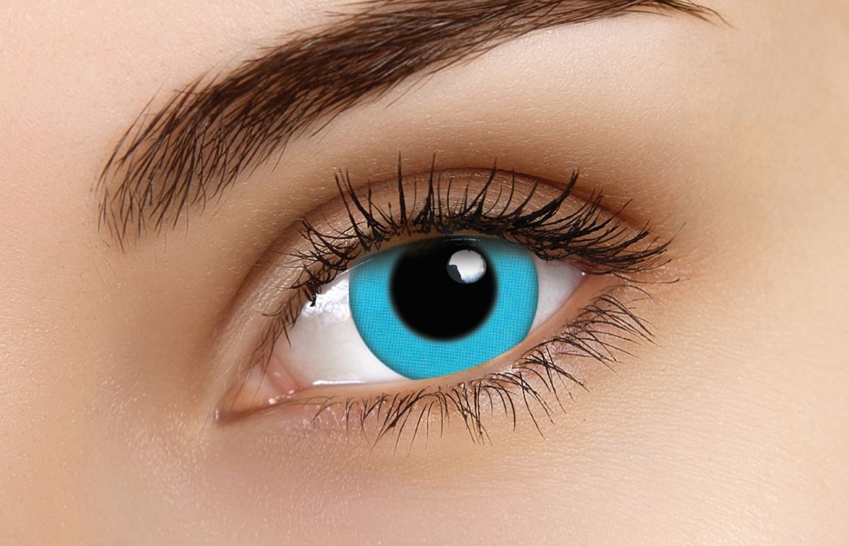 ColourVUE Sky Blue Single Use Contact Lenses | 1-Day Use