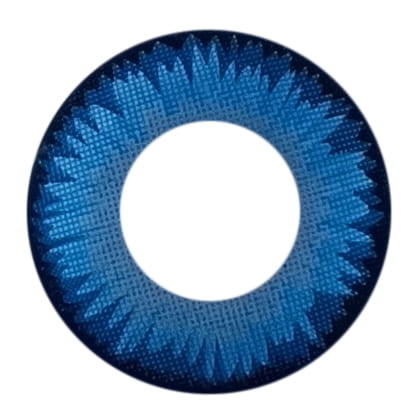 Space Blue Coloured Contacts - Image 3
