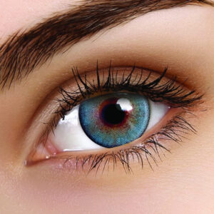 ColourVUE Sparkling Blue Contact Lenses | 90-day Use
