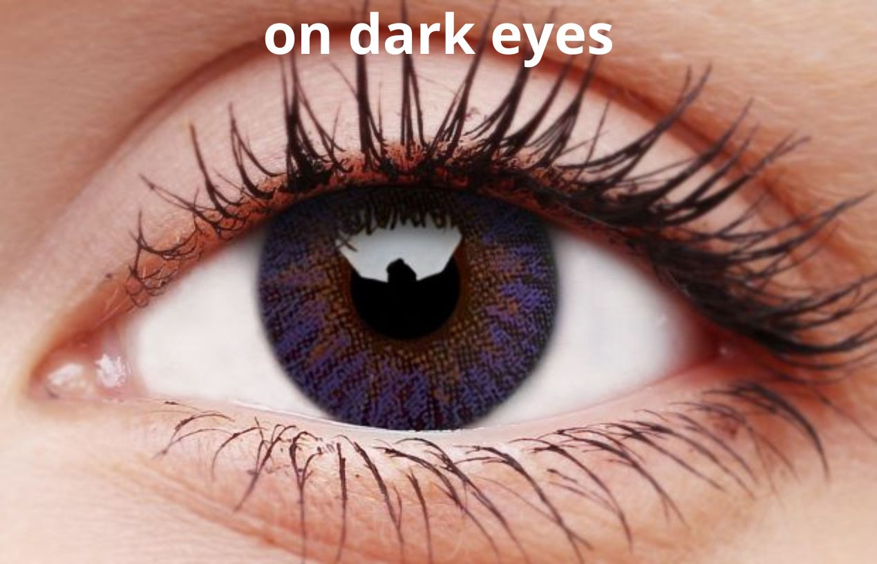 ColourVUE TruBlends Violet Daily Contact Lenses