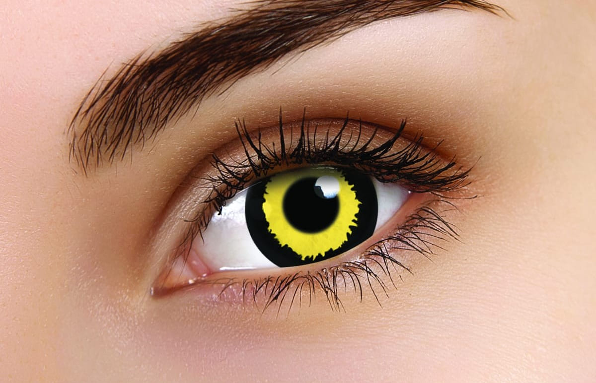 ColourVUE Tigera Contact Lenses | 1-Year Use