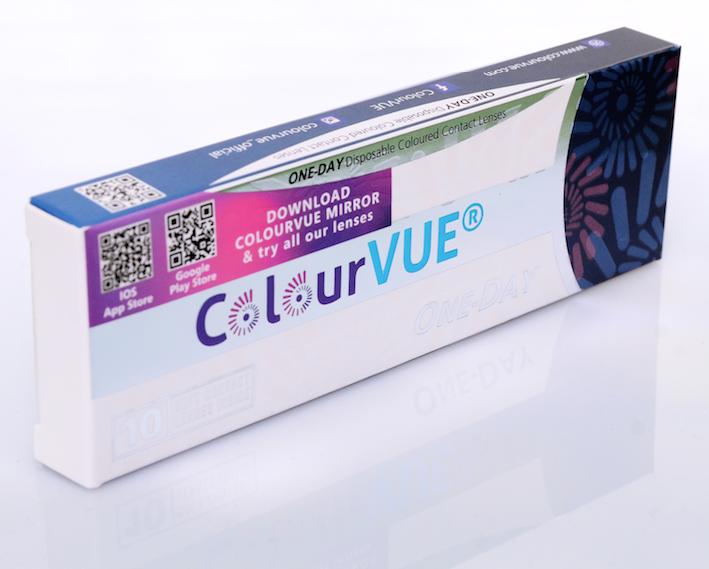 ColourVUE TruBlends Violet Daily Contact Lenses
