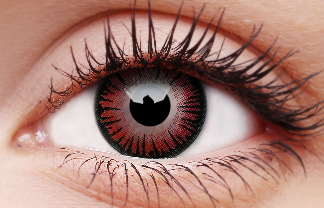 Vampire 1-day Coloured Contact Lenses