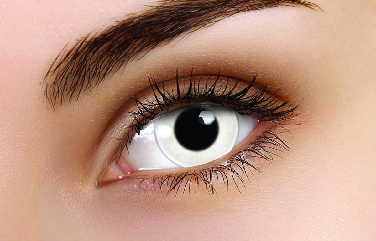 ColourVUE Whiteout Single Use Contact Lenses | 1-Day Use