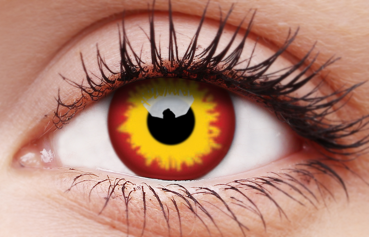 Wildfire Coloured Contact Lenses