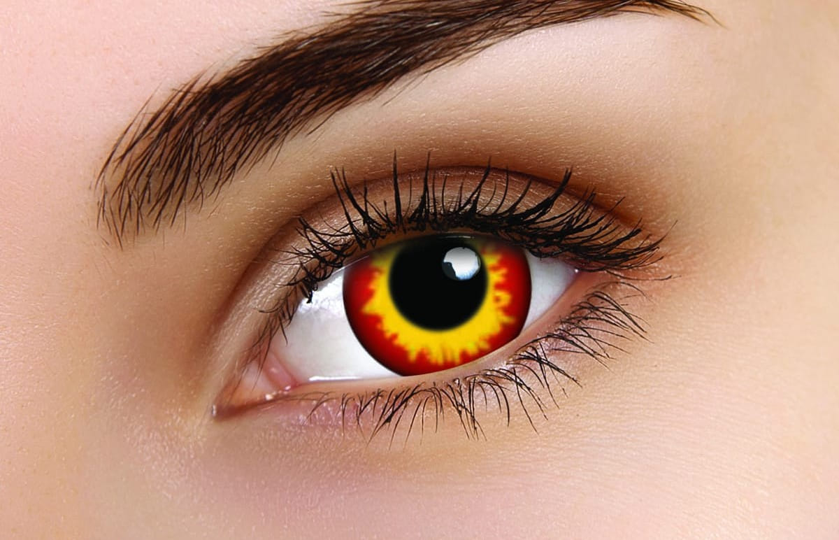 ColourVUE Wildfire Contact Lenses | 90-day Use