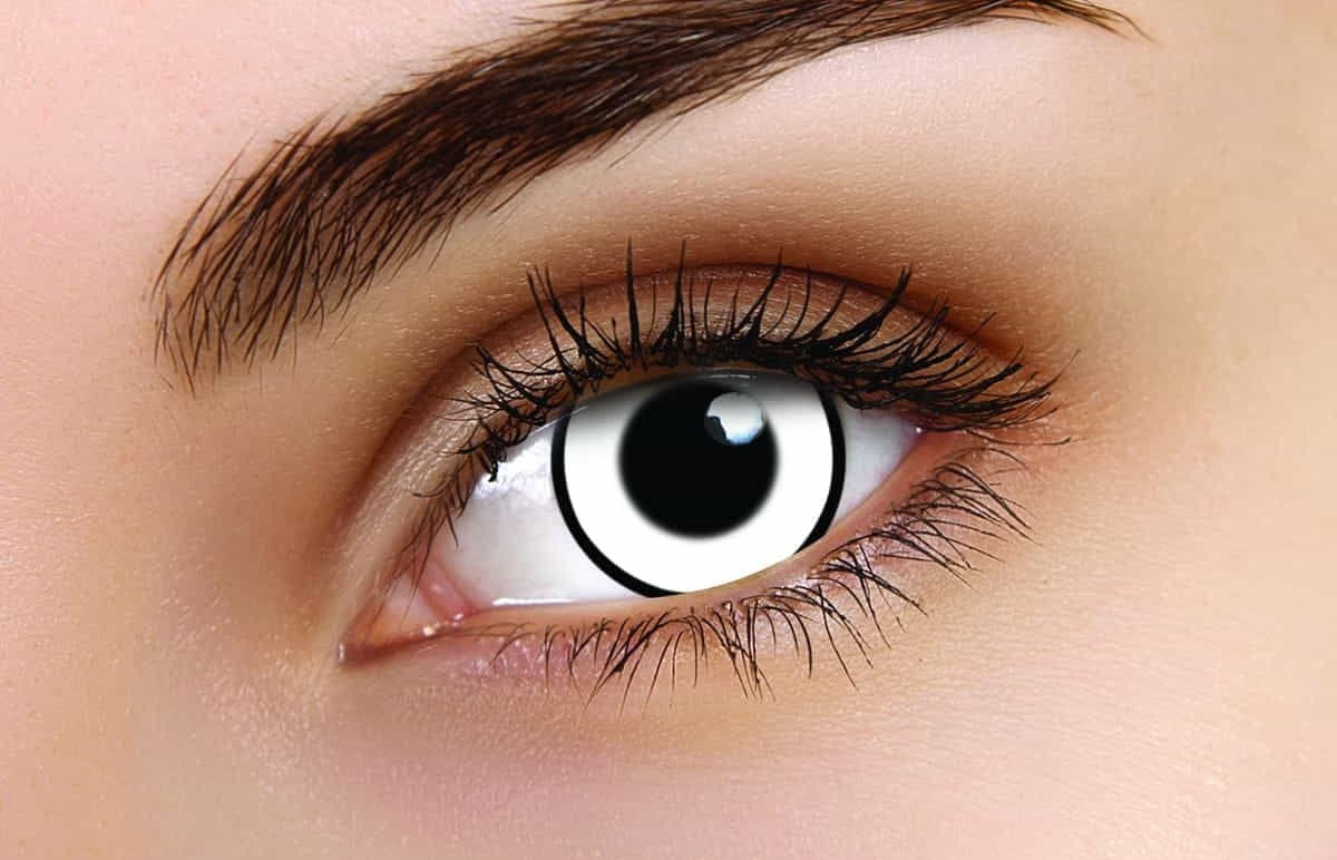 ColourVUE Deadpool Contact Lenses | 1-Year Use