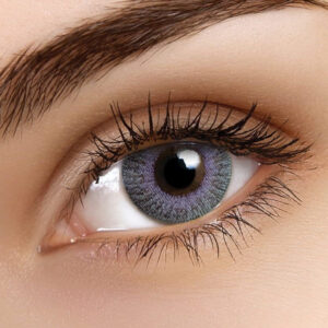 ColourVUE Grey-Violet Fusion Contact Lenses | 90-day Use