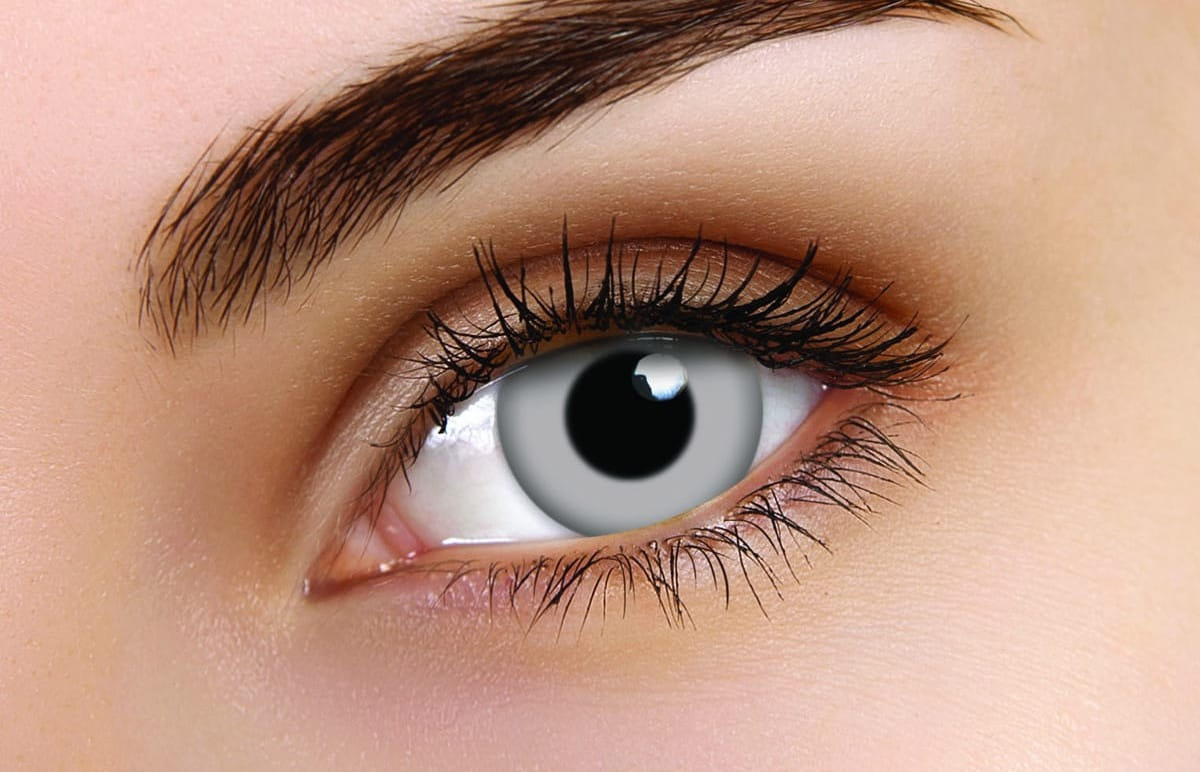 ColourVUE Zombie Grey Contact Lenses | 90-day Use